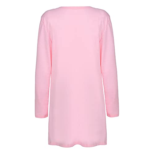 Lightweight Cardigan for Women 2024 Fall Casual Solid Long Sleeve Open Front Cardigans Outwear with Pockets