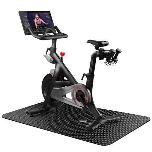 Fitness Equipment Mat,Exercise Equipment Mat,Treadmill Mat, Exercise Bike Mat, Workout Mats for Home Gym Mats Gym Flooring Rubber Workout Mat Fitness Mat Large Yoga Mat Cardio Mat for Weightlifting