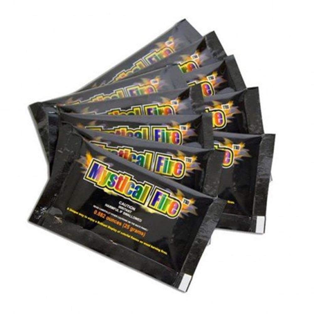 Mystical Fire Flame Colorant Vibrant Long-Lasting Pulsating Flame Color Changer for Indoor or Outdoor Use 0.882 oz. Packets 2 Pack