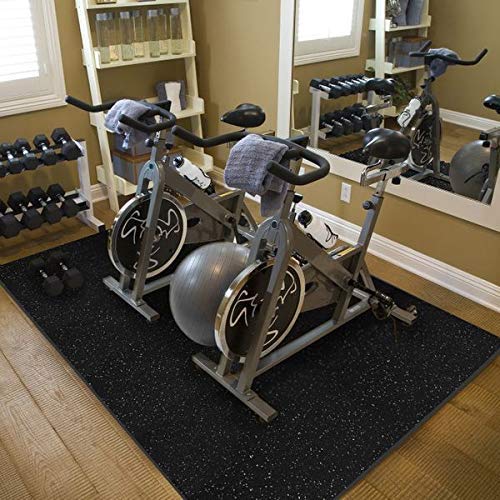 American Floor Mats Ultimate Stand-Alone Gym Mats 10% Blue 3' x 4' - 1/2" Thick