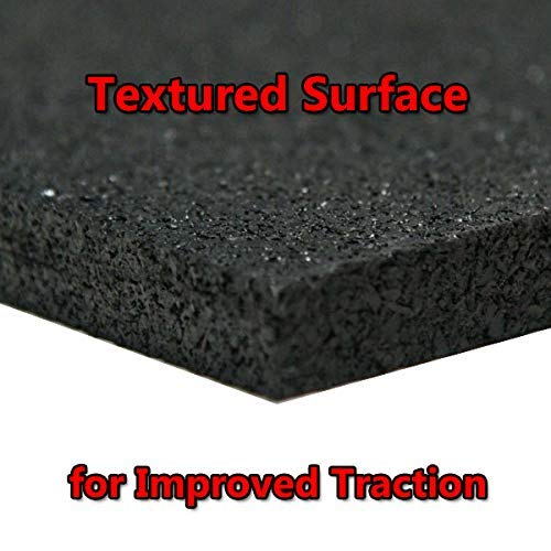 American Floor Mats Ultimate Stand-Alone Gym Mats 10% Blue 3' x 4' - 1/2" Thick