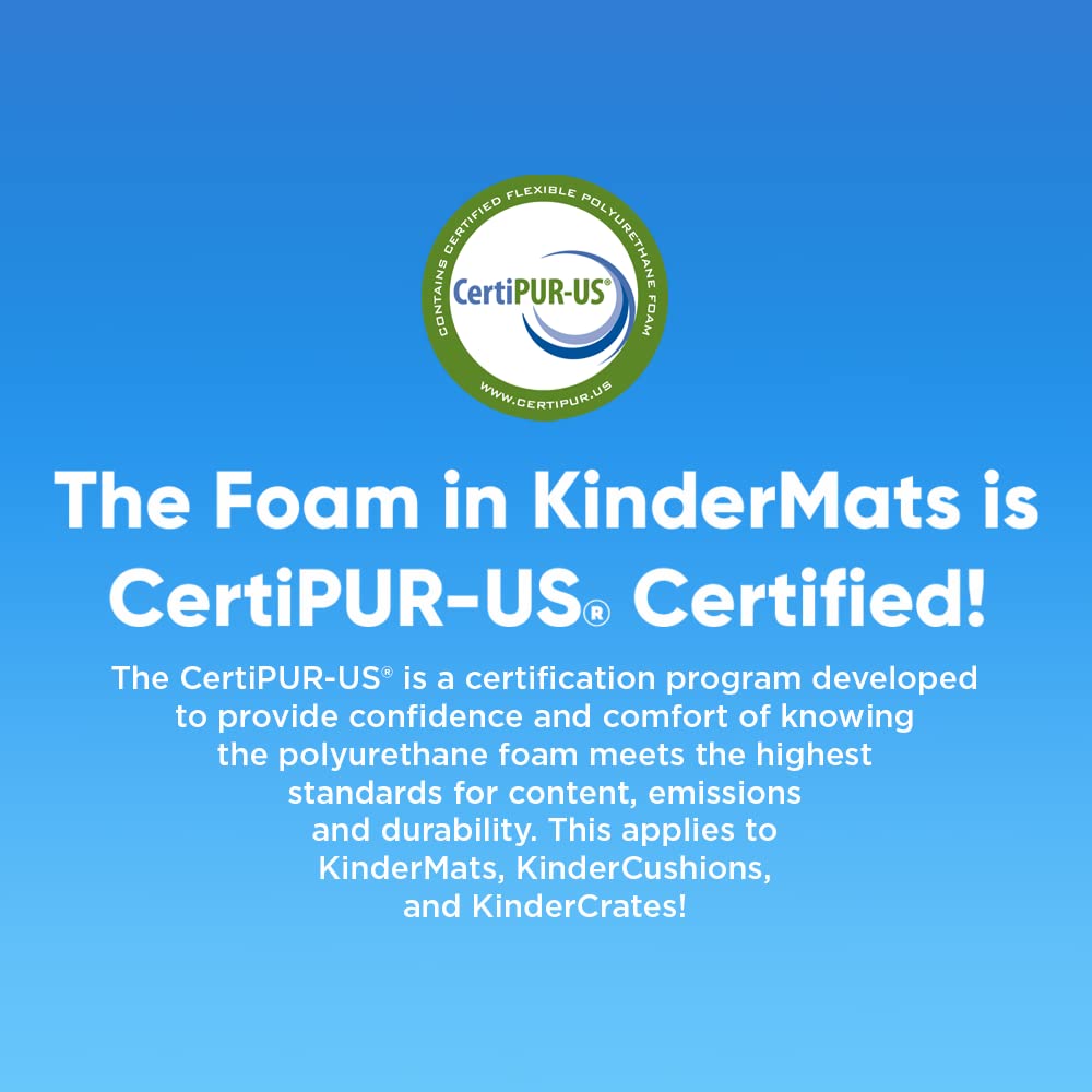 KinderMat 1.5" Thick + PBS Kids Kinderbundle - Washable Cover, Special Edition - Space Explorer - Regular, Sheet is 47" x 22", Value Bundle Great for Daycare & Family Households