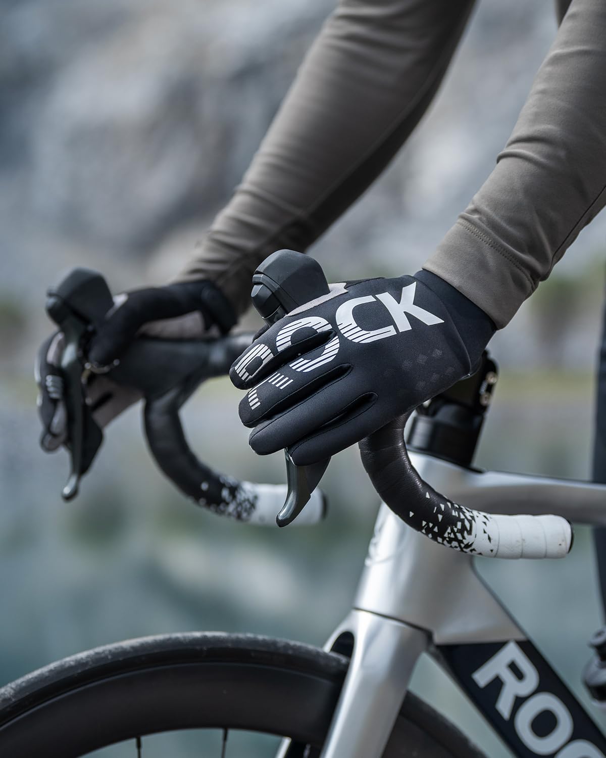 ROCKBROS Cycling Gloves Motocycle Mountain Bike Gloves Full Finger Biking Gloves for Men Bicycle Gloves