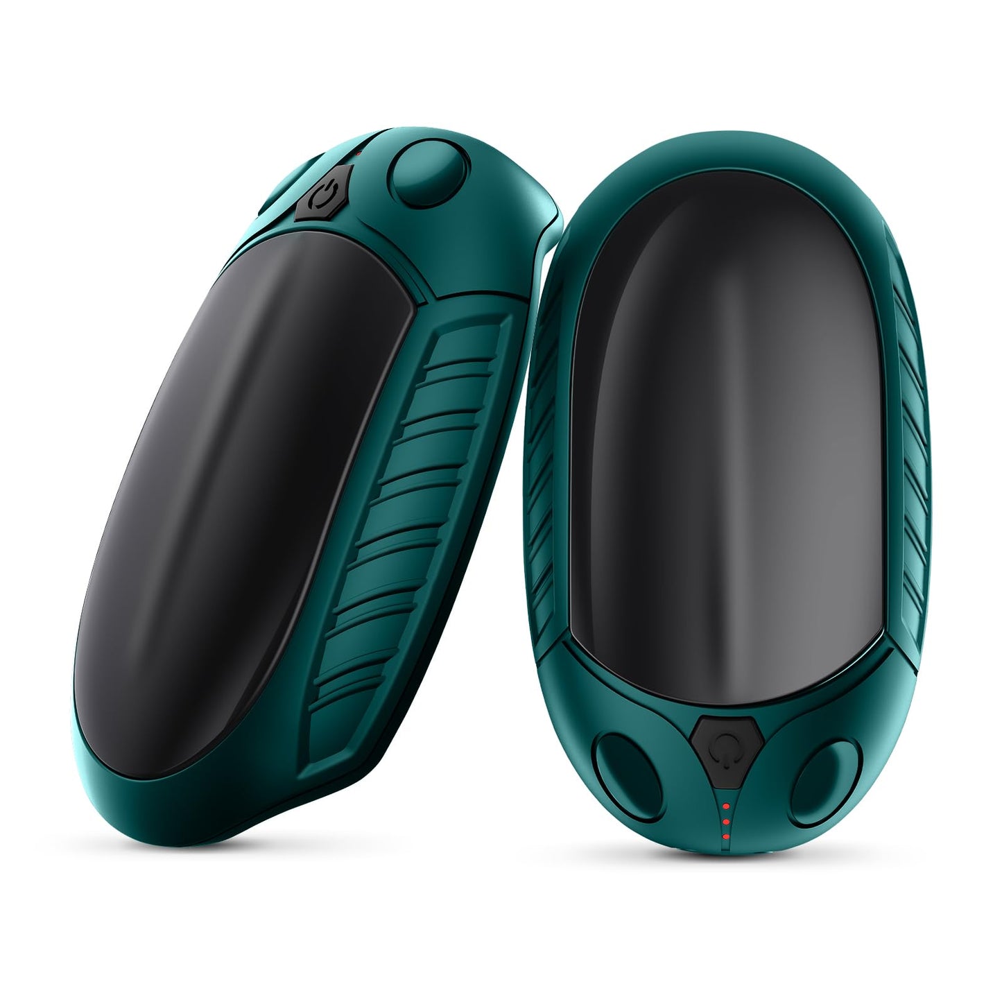 Hand Warmers Rechargeable 2 Pack, AI Temperature Control Pocket Size Electric Handwarmers, Quick Charge Portable Hand Warmer Great Gift for Christmas Outdoors, Hunting, Golf, Camping-Green