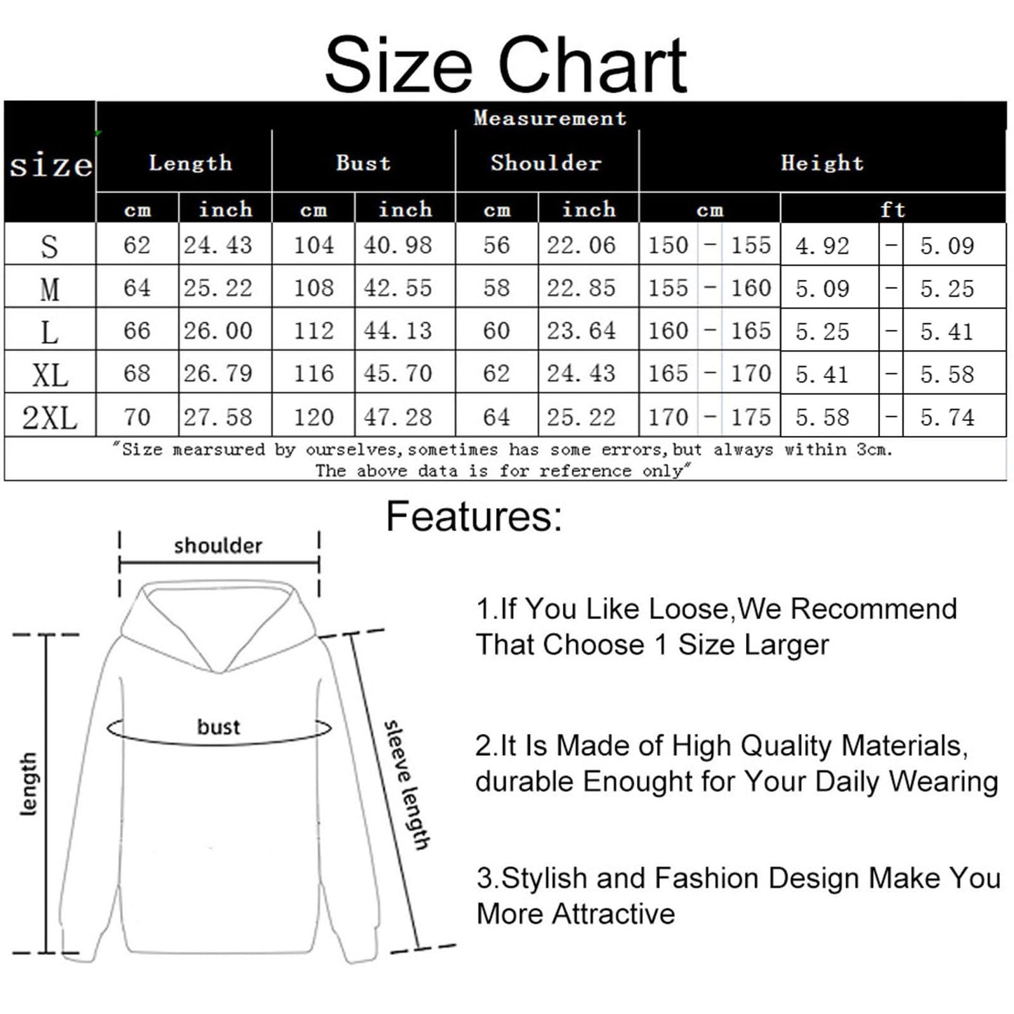 KEEVICI Oversized Basic Hoodie For Women Solid Color Plain Sweatshirt Loose Fit Hooded Pullover With Pockets Baggy Tops(Apricot,M)
