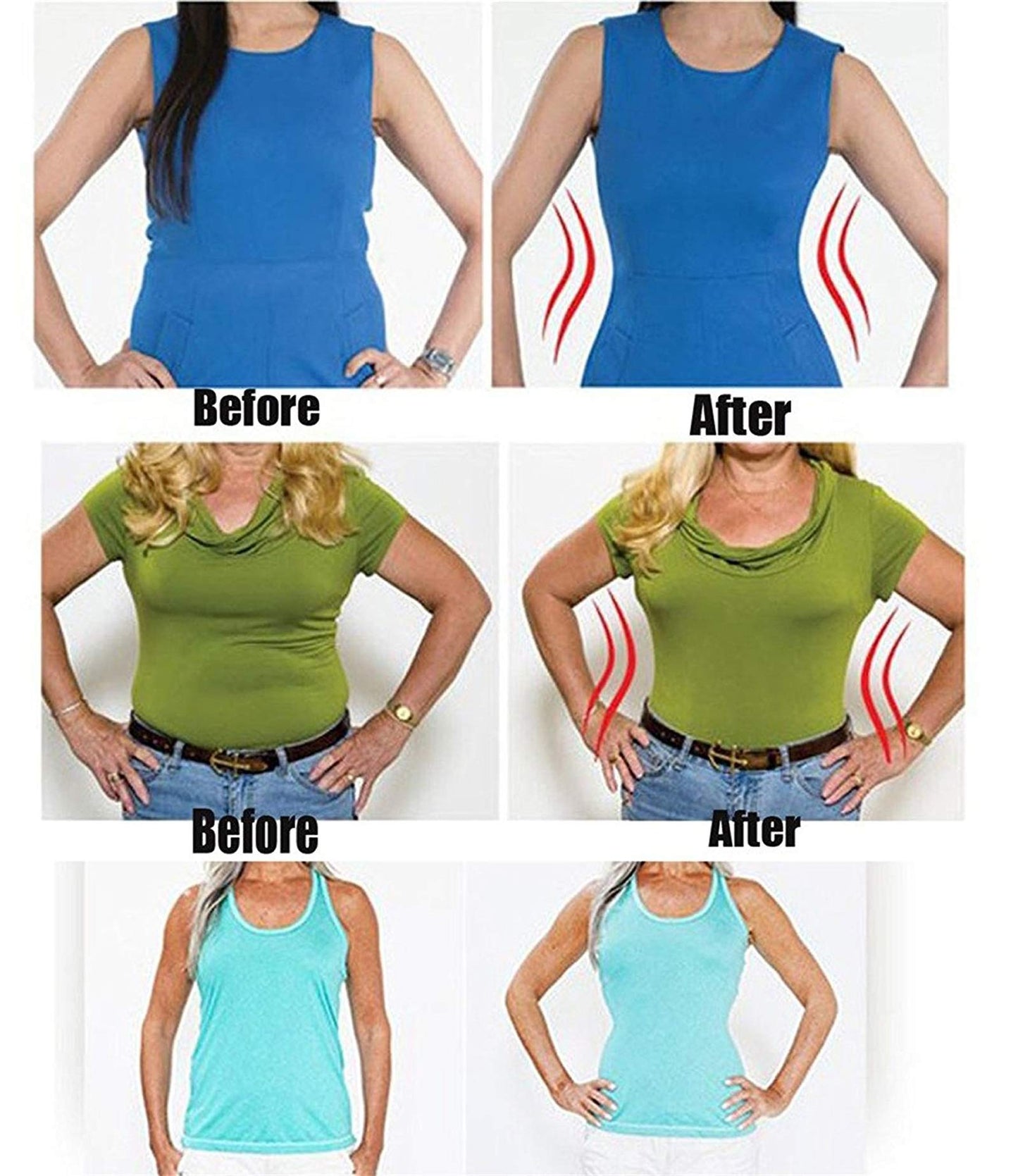 VENUZOR Waist Trainer Belt for Women - Waist Cincher Trimmer - Slimming Body Shaper Belt - Sport Girdle Belt (UP Graded)(Hot Pink,Small)