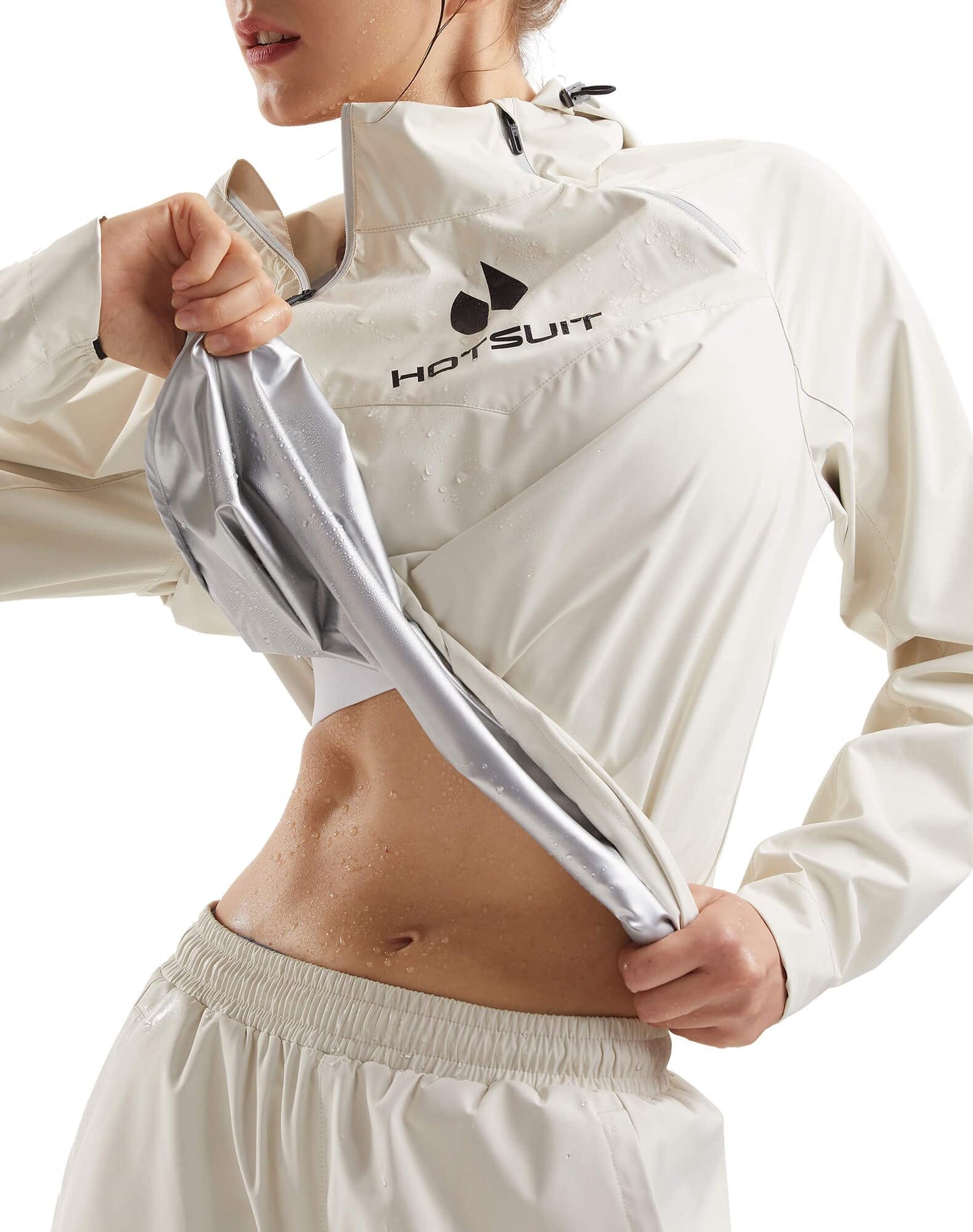 HOTSUIT Technical Anti Rip Sweat Sauna Suit for Weight Loss Workout,S