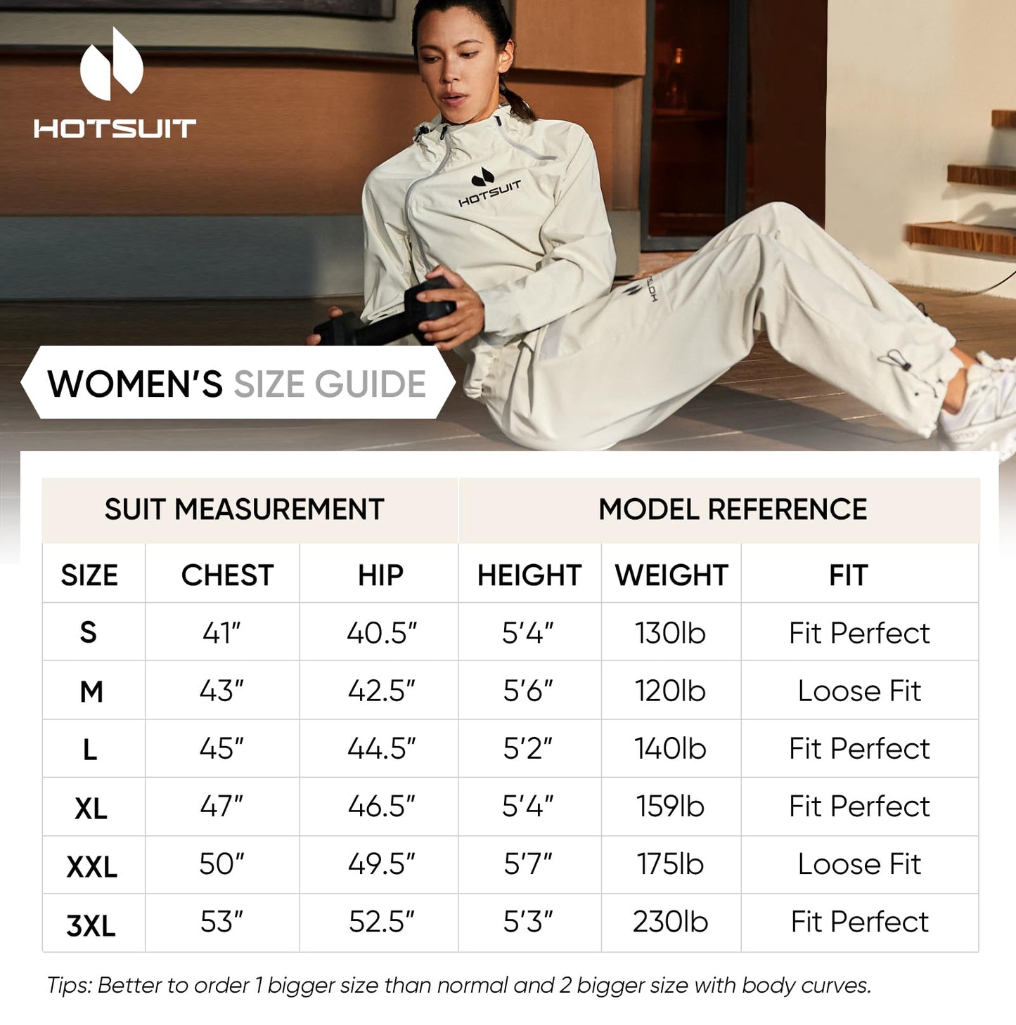 HOTSUIT Technical Anti Rip Sweat Sauna Suit for Weight Loss Workout,S