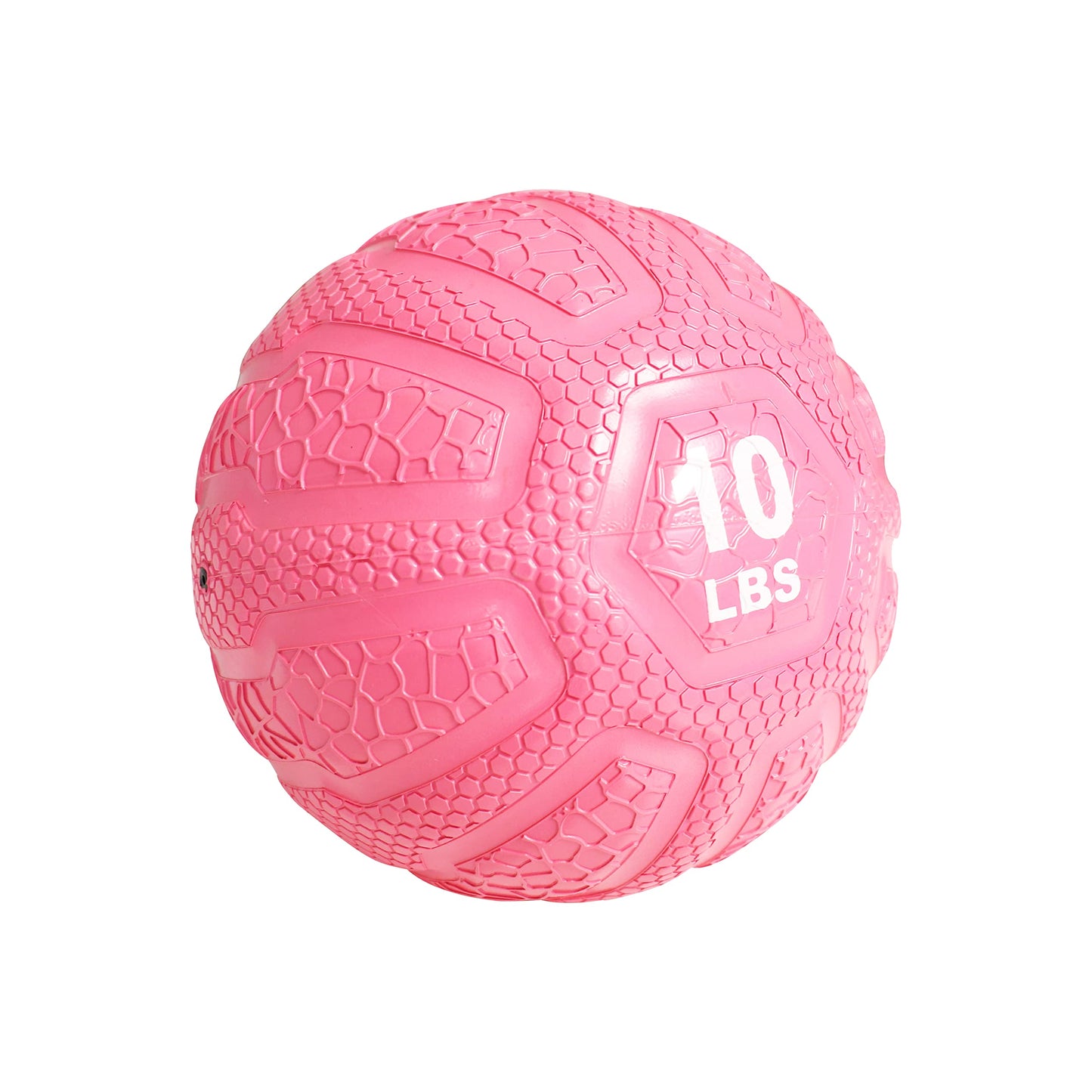 PRISP Weighted Rubber Medicine Ball - Weight Ball for Strength Exercises and Fitness Workouts, 10 lbs