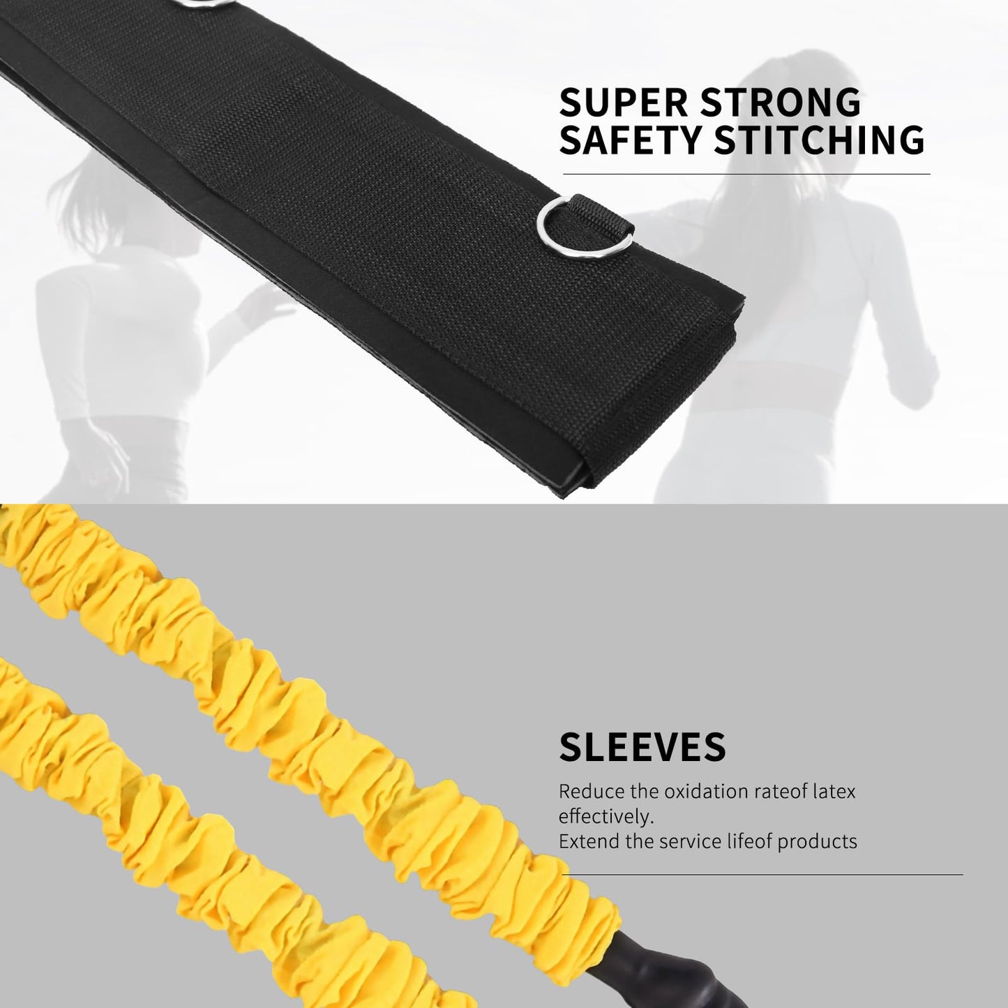 Vertical Jump Trainer: Leg Strength Training Tool with Resistance Bands - Speed & Agility Jumping Exercise Equipment for Basketball Volleyball Football