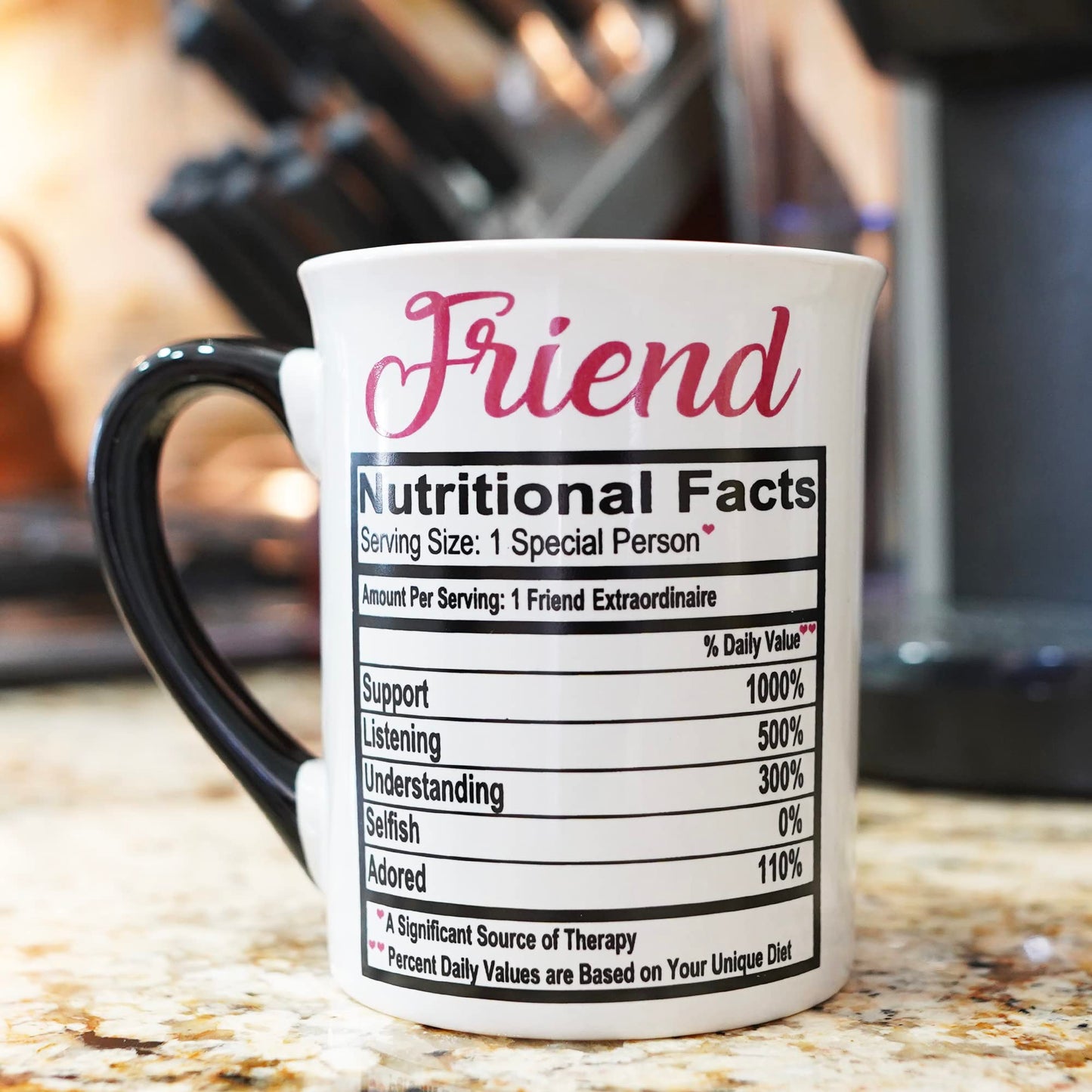 Cottage Creek Friend Mug, Ceramic 16oz. Best Friend Coffee Mug, Friend Gifts