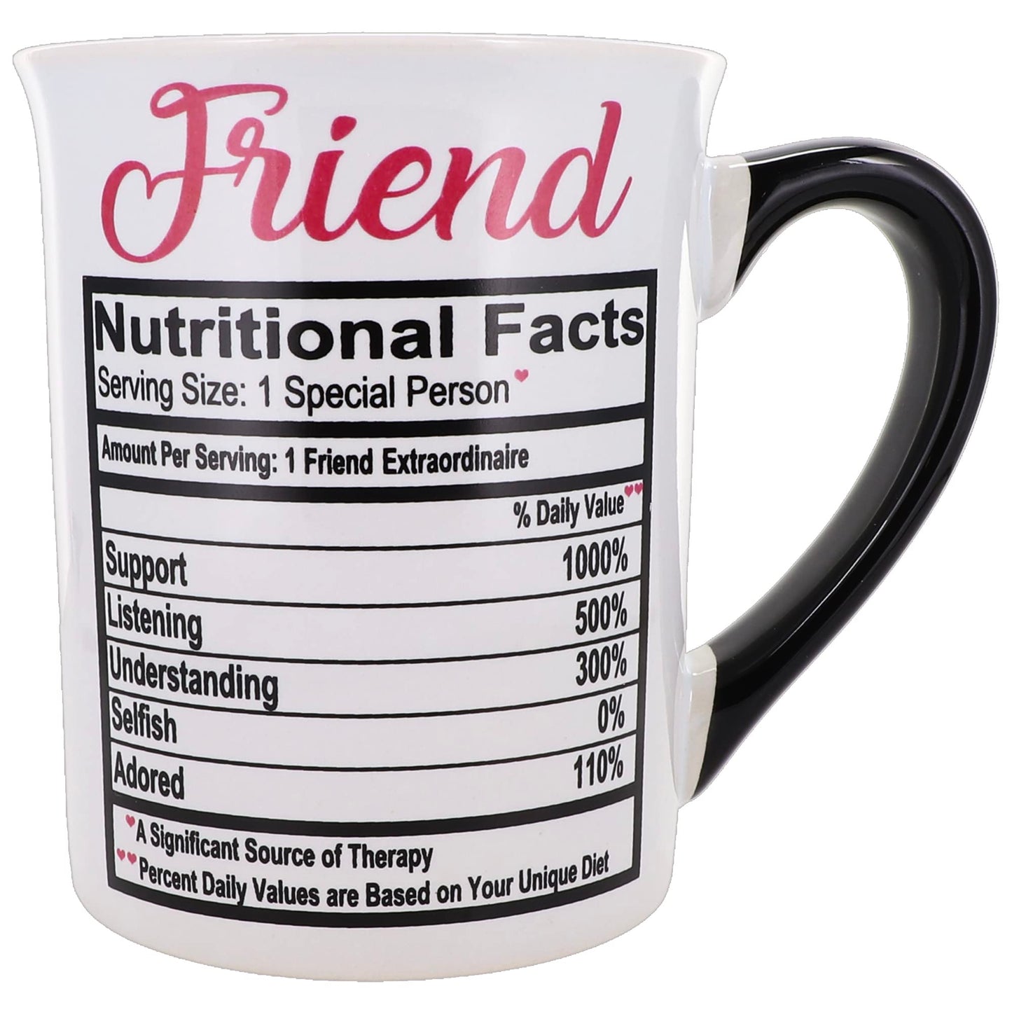Cottage Creek Friend Mug, Ceramic 16oz. Best Friend Coffee Mug, Friend Gifts