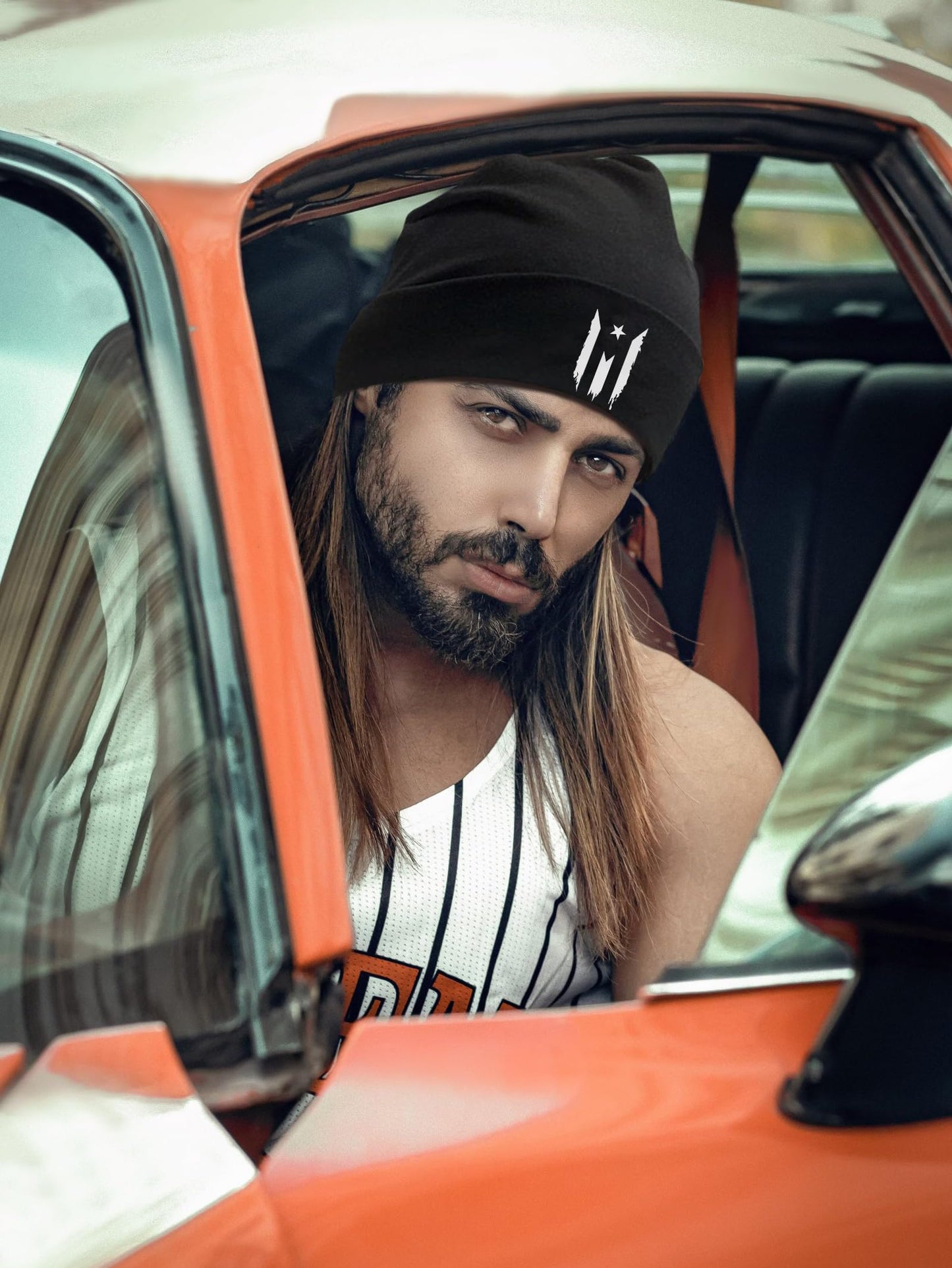 Black Beanie for Men Puerto Rico Flag Beanies Knitted Hat for Men Warm Winter Beanie Hats for Men Women Unisex Soft Cotton Cuffed Beanie Knit Hat Chemo Cap Headwear Stretchy Skull Hip Hop Cap Men Gift