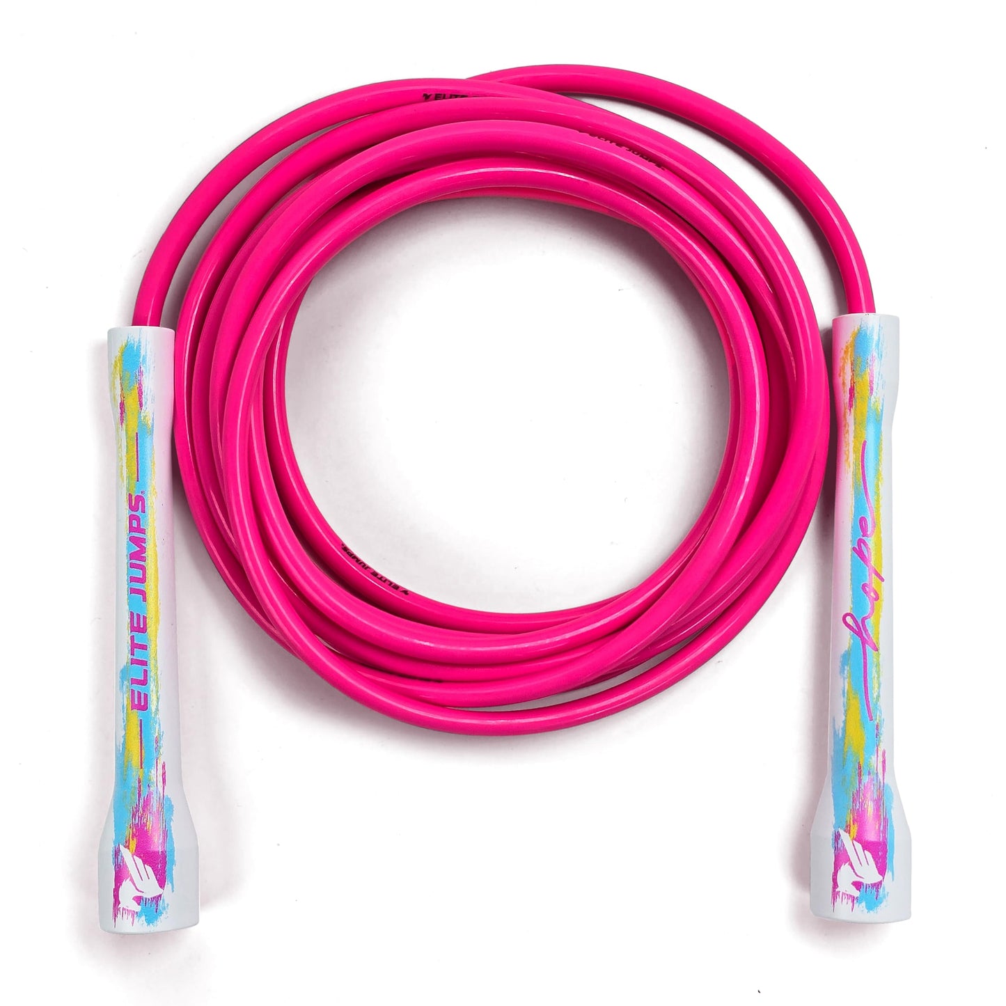 Elite Jumps | 6mm PVC Jump Ropes for Fitness | Indoor/Outdoor Adjustable Boxing Jump Rope w/Unbreakable Handles & Ultra-Durable Non-Kinking PVC | Skipping Rope for Men & Women & Boxer Rope Jump Rope