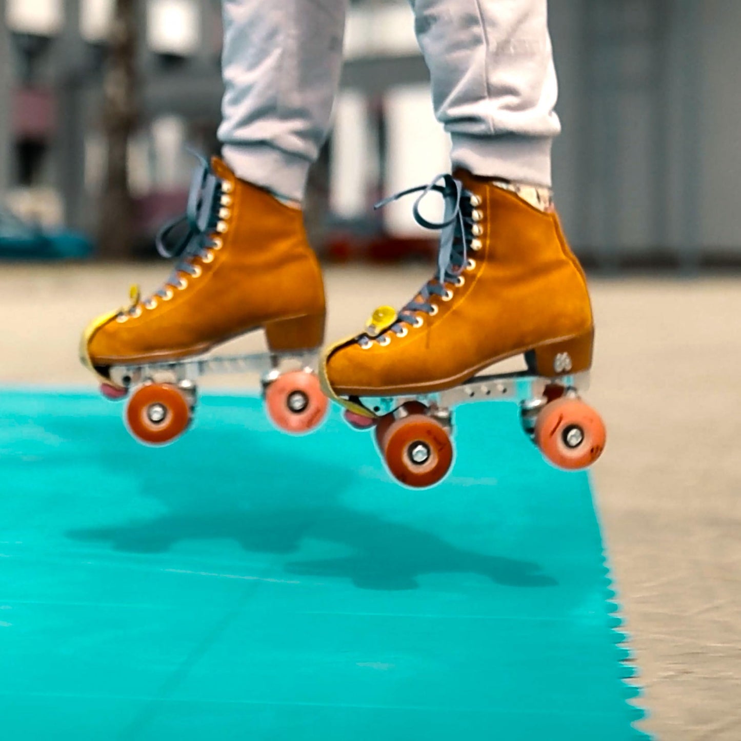 InOut Flooring 15 Grey Tiles - High Durability Colored Flooring Tiles - Interlocking Versatile Training Surface - Roller Skate Indoor&Outdoor, Dance Floor Tiles, Basketball Tiles, Multi Sports Floor