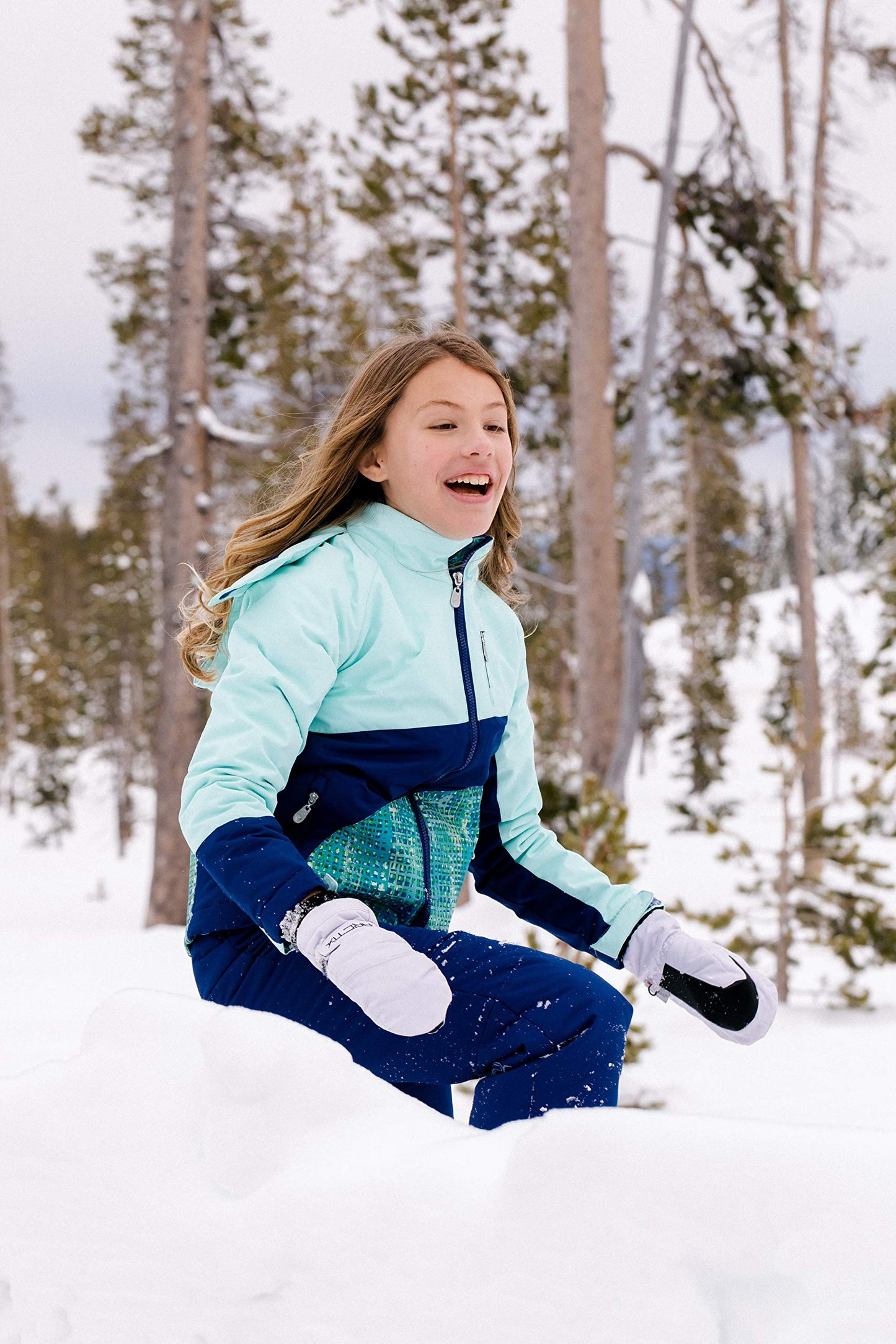 Arctix Kids Frost Insulated Winter Jacket, Island Azure, 3T