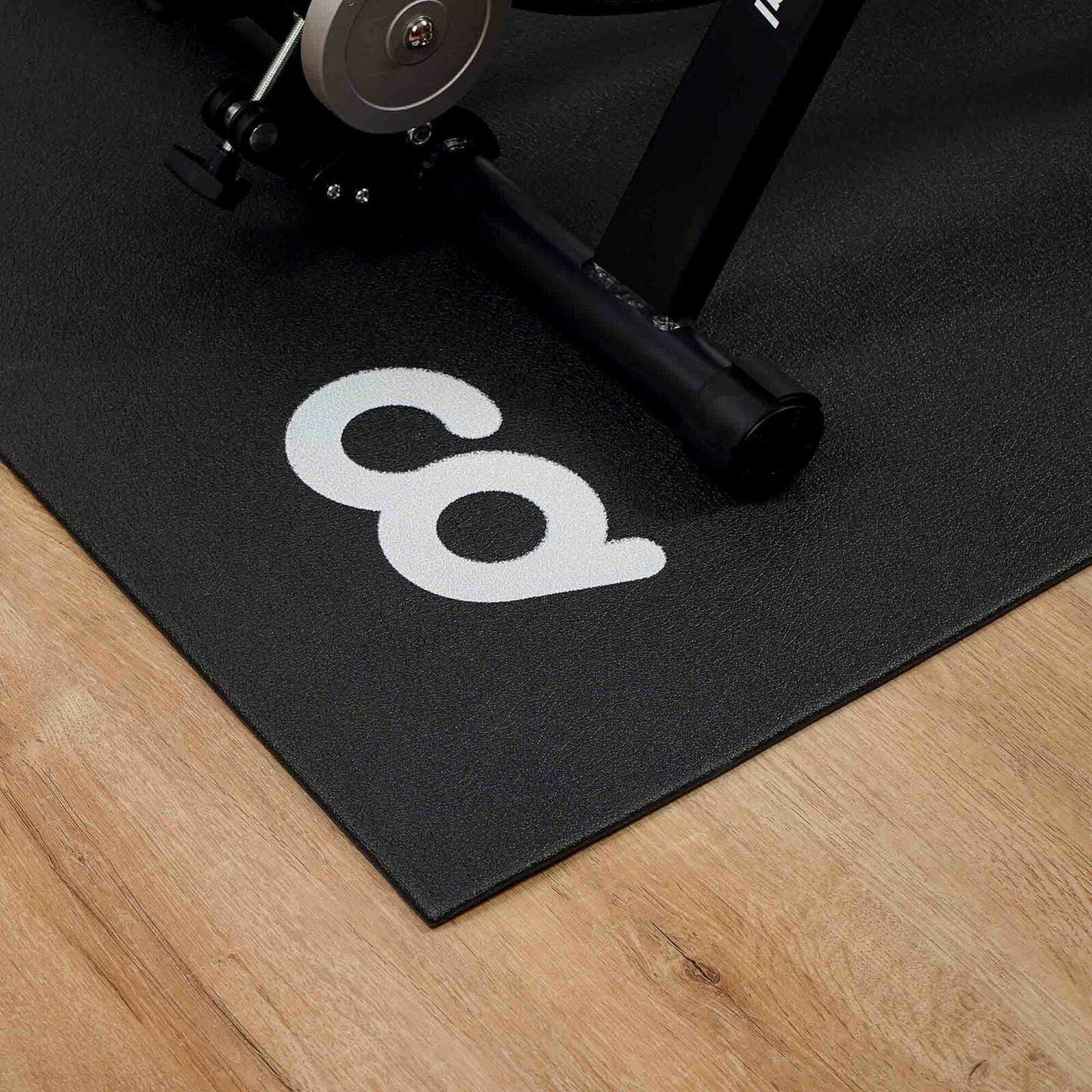 CyclingDeal Bike Trainer Floor Mat - Compatible with Indoor Exercise Stationary Bike Treadmill Elliptical Waterproof Gym Flooring Equipment - Indoor Cycle Stepper - Soft 36" x 84" (91 x 213cm)