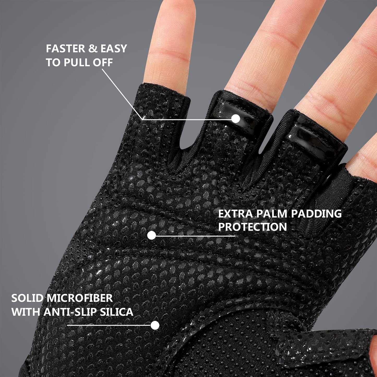 ZEROFIRE Workout Gloves for Women Men - Weight Lifting Gloves with Full Palm Protection & Extra Grip for Women Gym, Weightlifting, Weight Lift, Rowing, Exercise, Sport, Cycling.Camo Green-XLarge