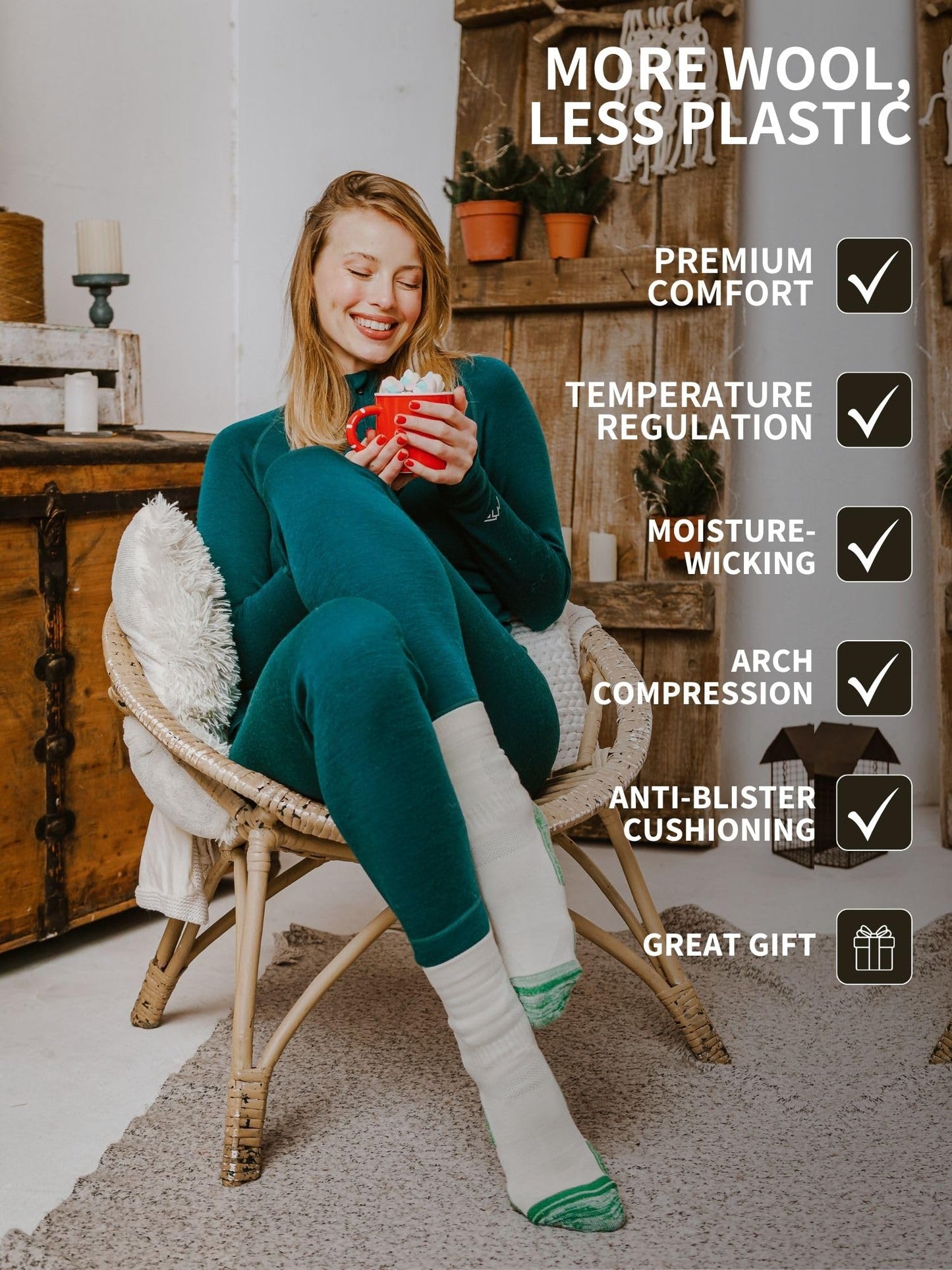 Merino.tech Thin Merino Wool Socks for Women and Men - Merino Wool Running Socks Quarter Style (Sahara Sand Pack of 2, 9-11)