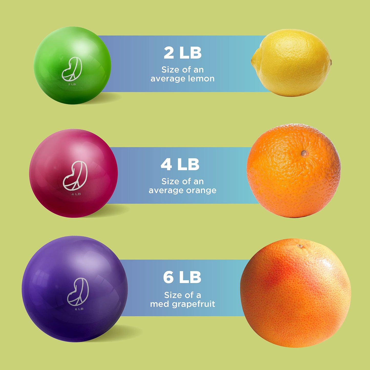 Bean Products Soft Weighted Balls - 4lbs Hibiscus