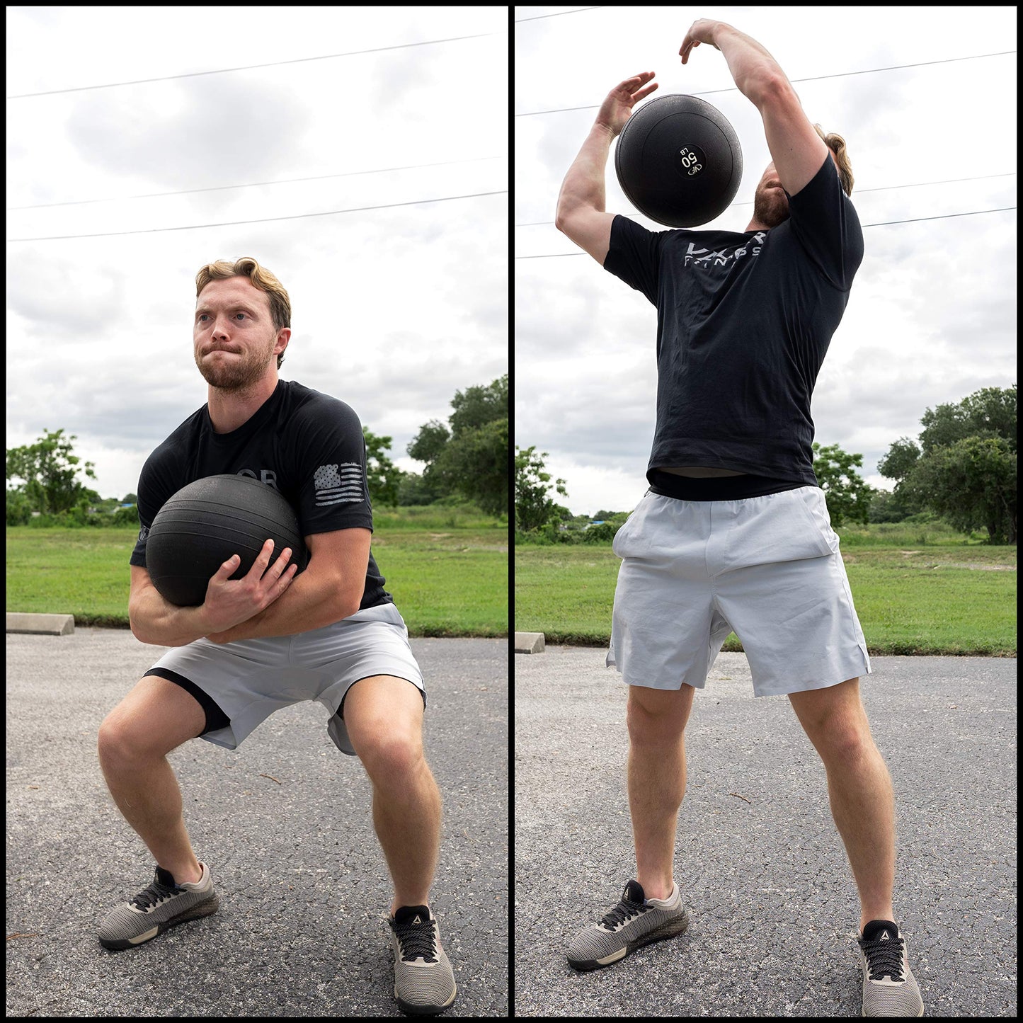 Valor Fitness SB-50 Slam Ball, 50lb