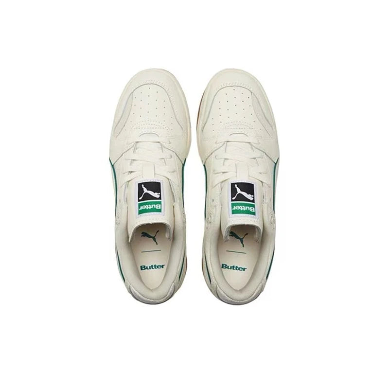 Puma Slipstream Lo Lightweight White & Green Shoes