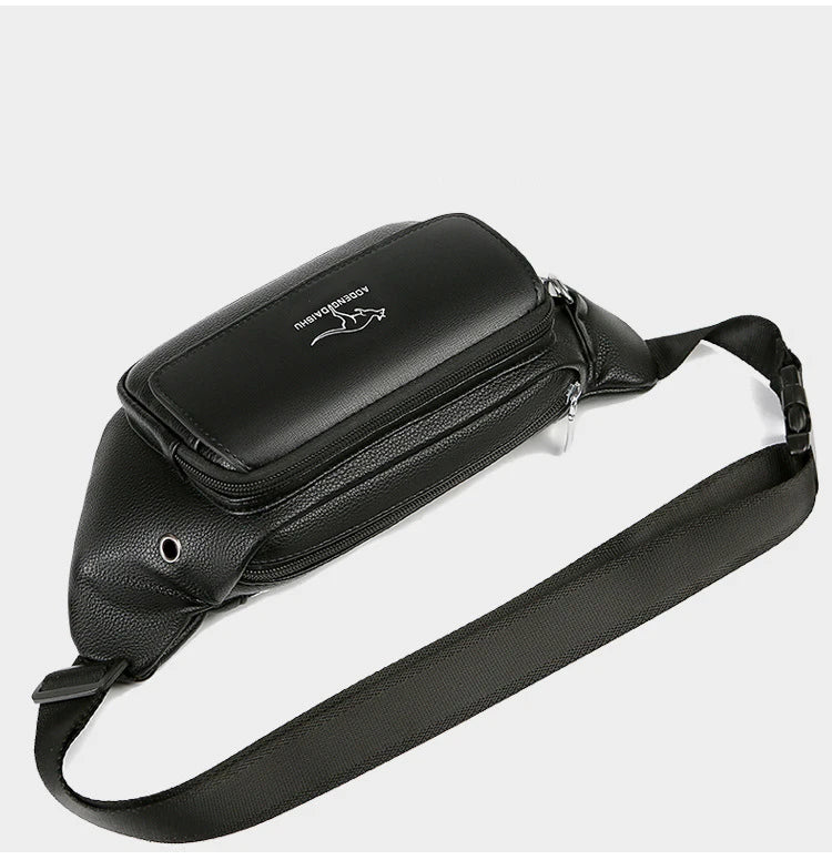 Luxury Brand Leather Waist Bag