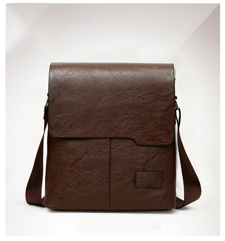 Luxury Brand Vintage PU Leather Messenger Bag