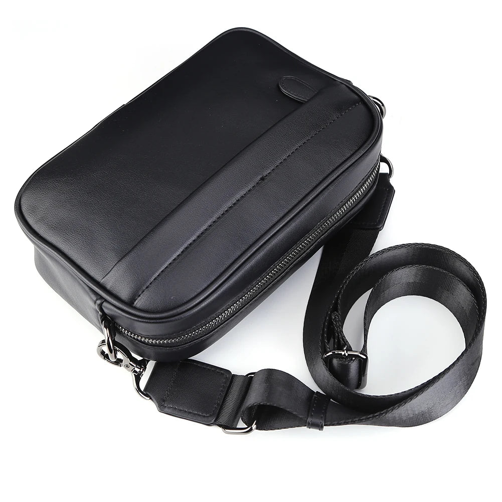PU Leather Square Plaid Crossbody Bag