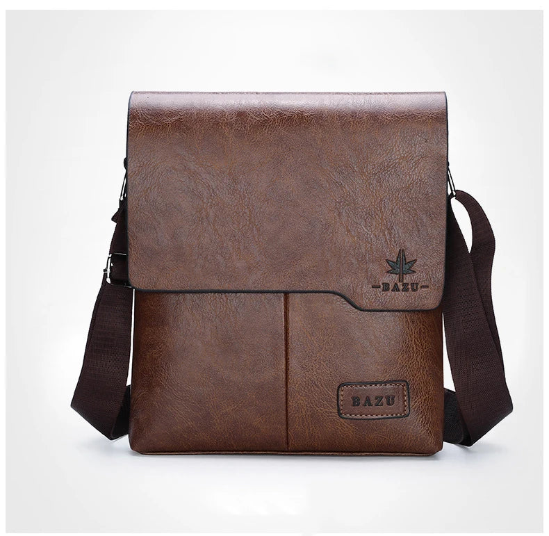 Luxury Brand Vintage Leather Messenger Bag