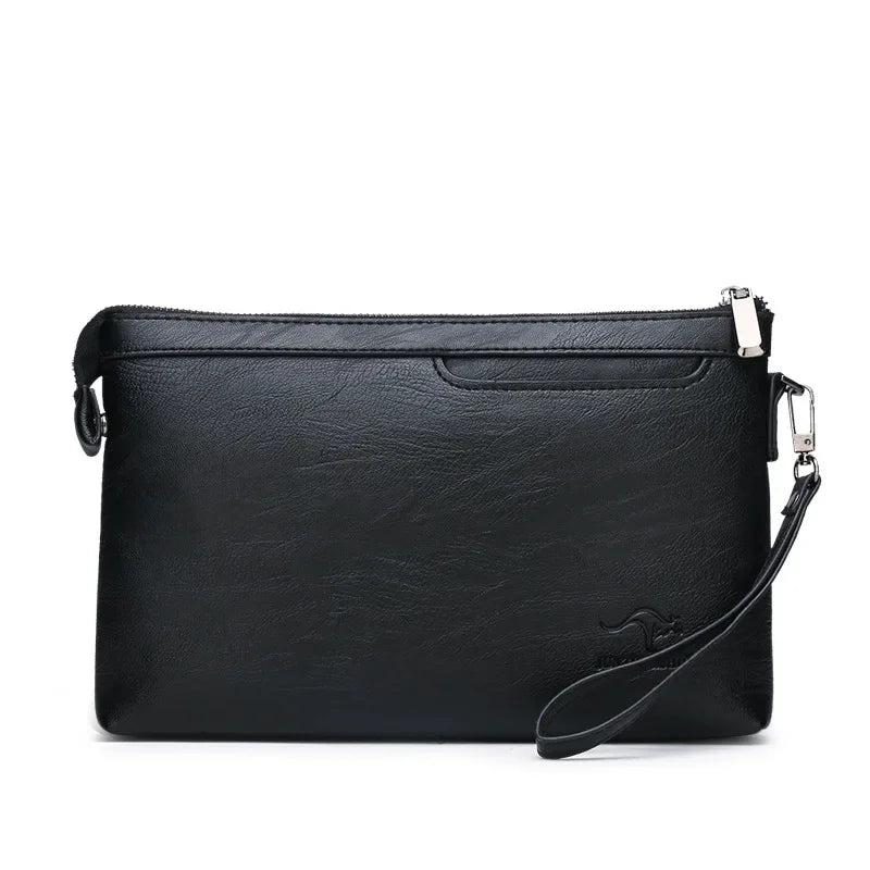 PU Leather Business Clutch Wallet