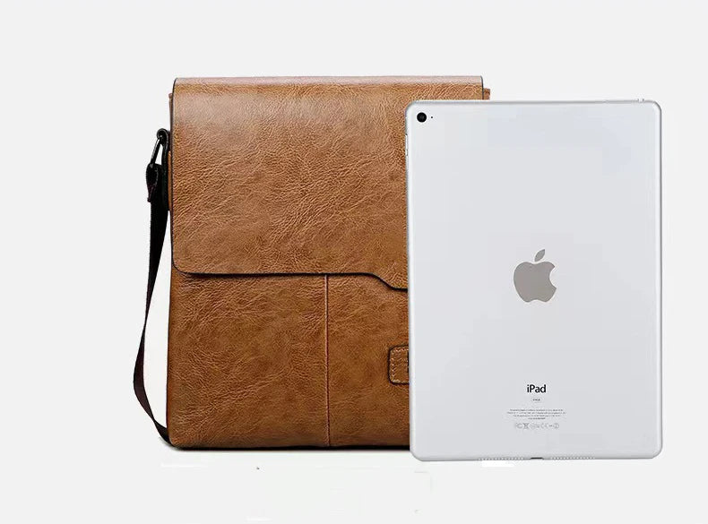 Luxury Brand Vintage PU Leather Messenger Bag
