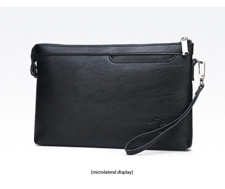 PU Leather Business Clutch Wallet