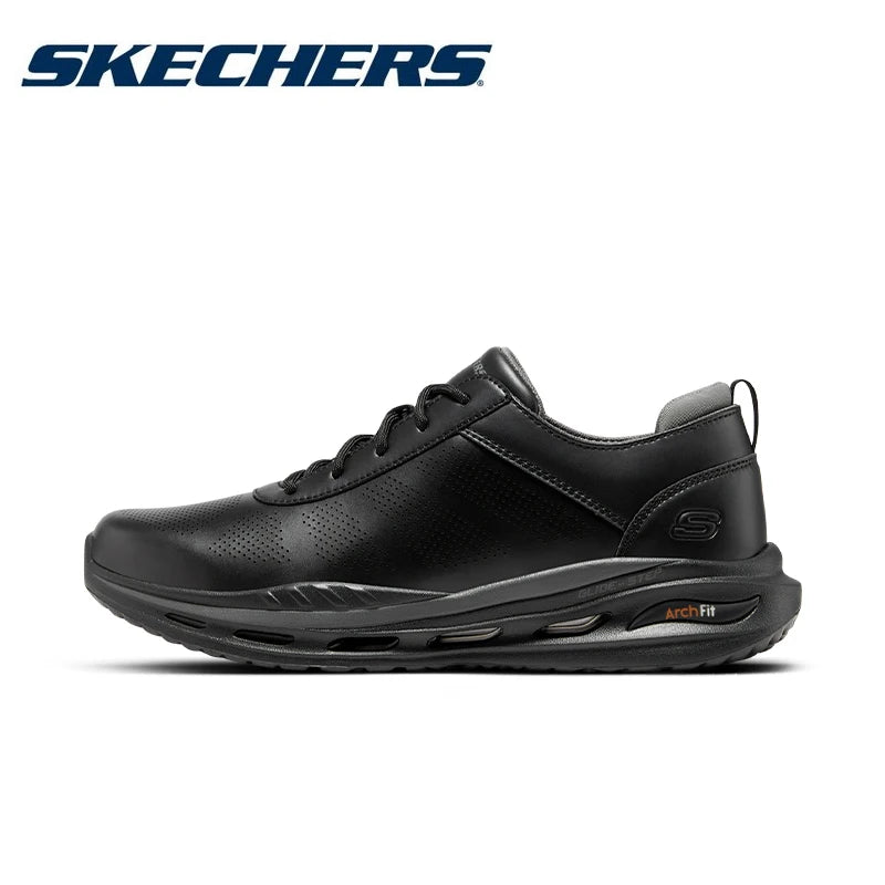 Skechers Men’s ARCH FIT Leather Sneakers