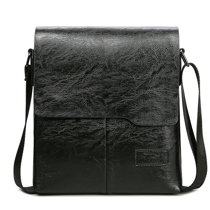 New PU Leather Men's Messenger Bag