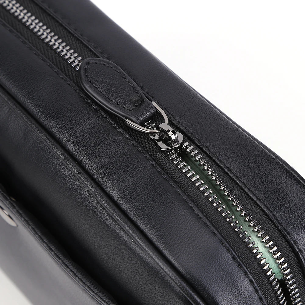 PU Leather Square Plaid Crossbody Bag