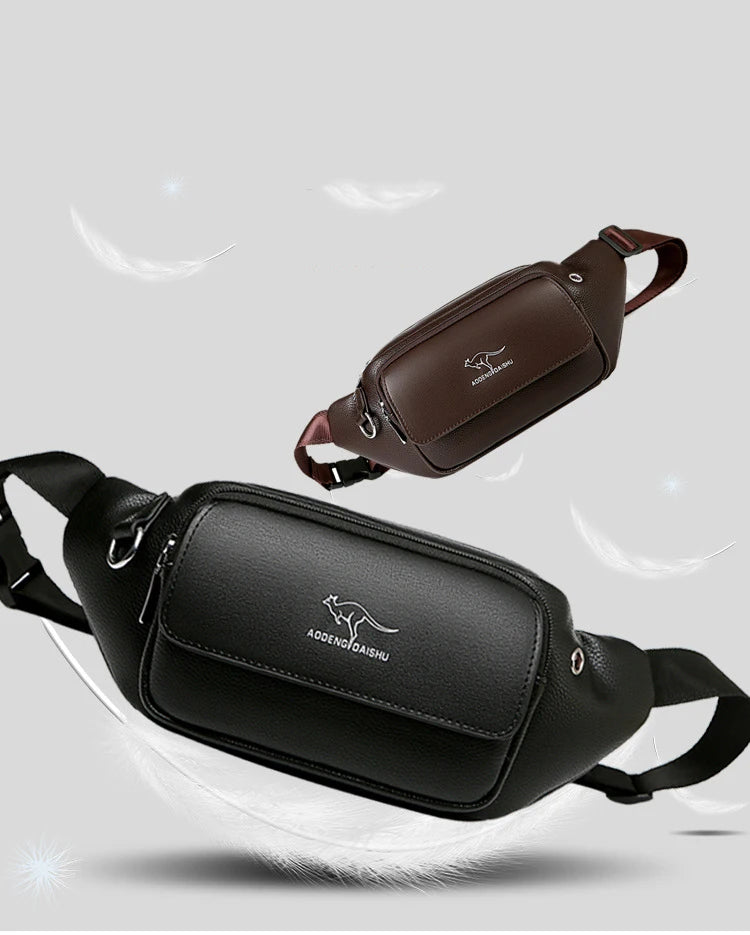 Luxury Brand Leather Waist Bag