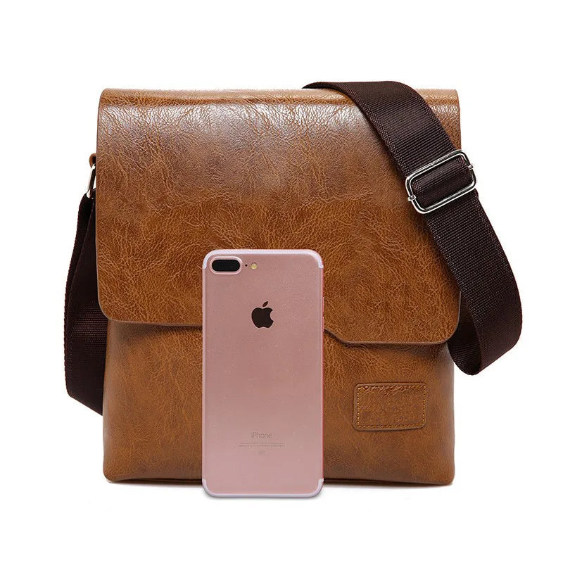 Luxury Brand Vintage PU Leather Messenger Bag