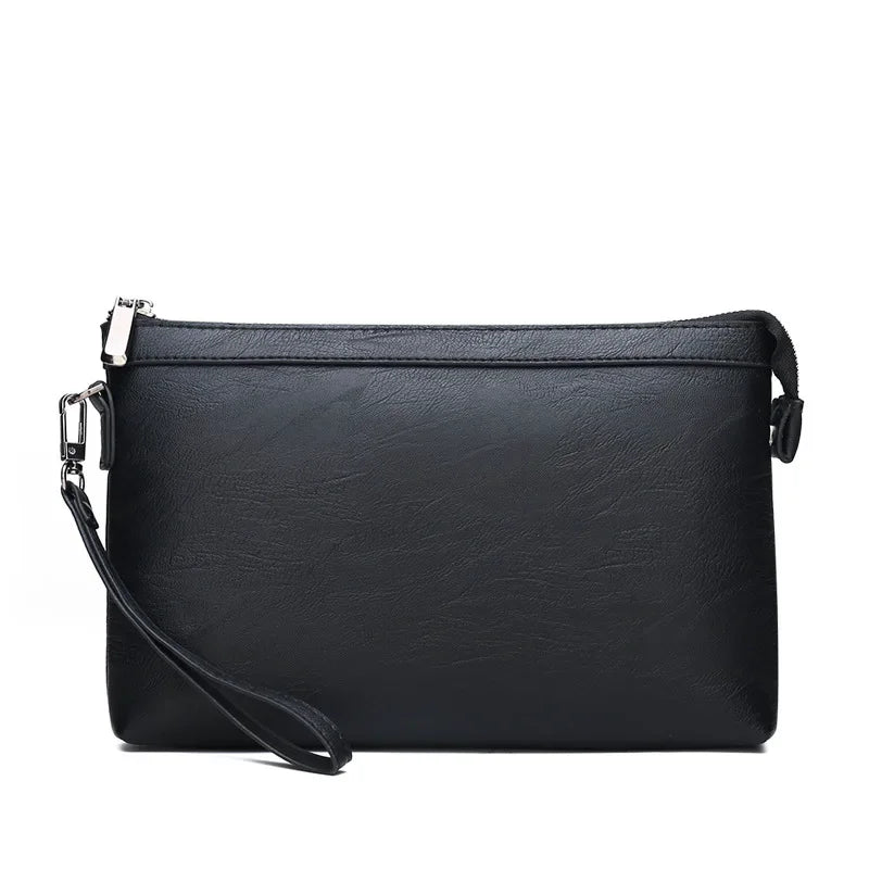 PU Leather Business Clutch Wallet