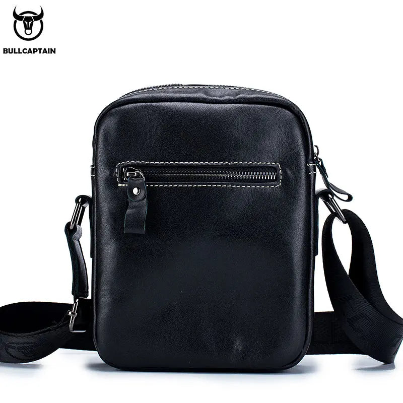 BULLCAPTAIN Genuine Leather Crossbody Bag