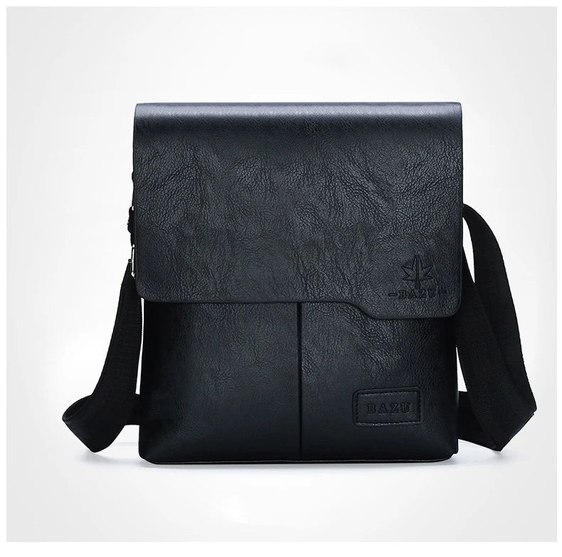 Luxury Brand Vintage Leather Messenger Bag