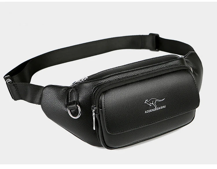 Luxury Brand Leather Waist Bag