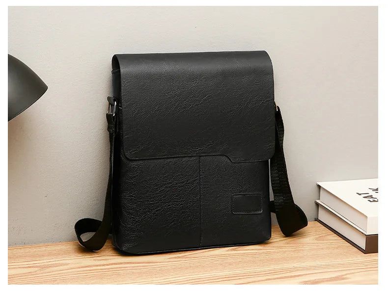Luxury Brand Vintage PU Leather Messenger Bag