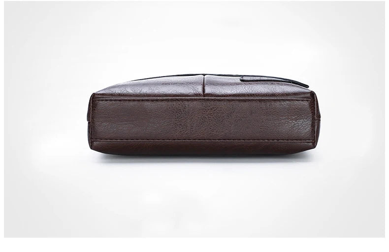 Luxury Brand Vintage Leather Messenger Bag