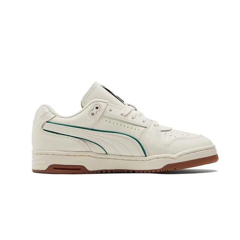 Puma Slipstream Lo Lightweight White & Green Shoes