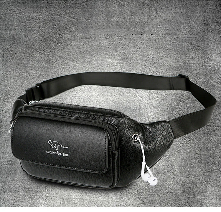 Luxury Brand Leather Waist Bag