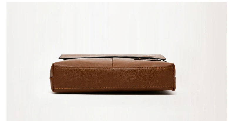Luxury Brand Vintage PU Leather Messenger Bag