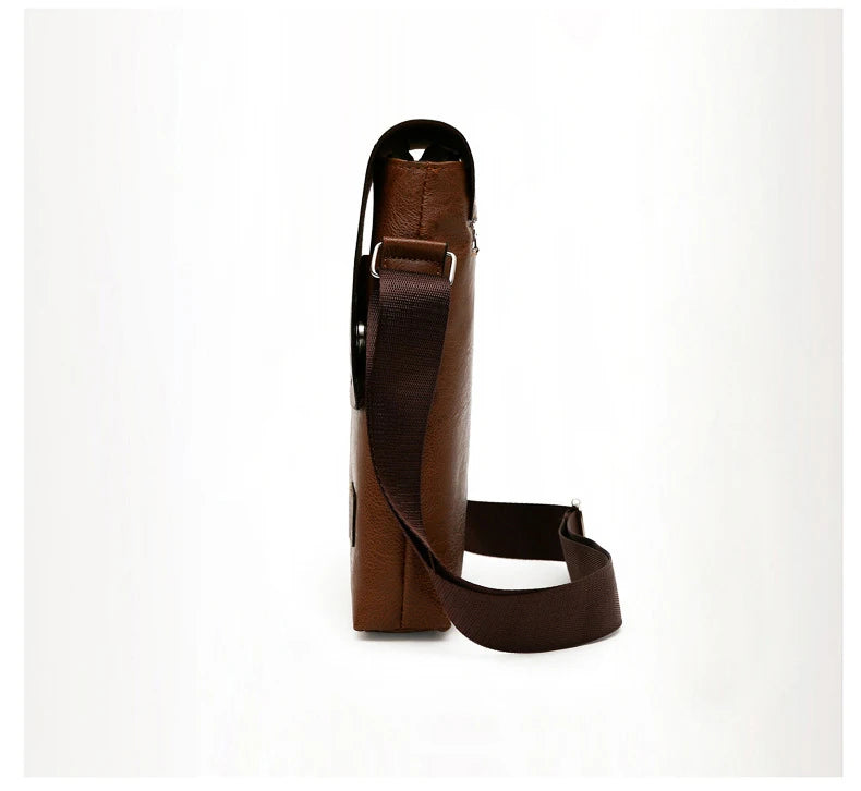 Luxury Brand Vintage PU Leather Messenger Bag