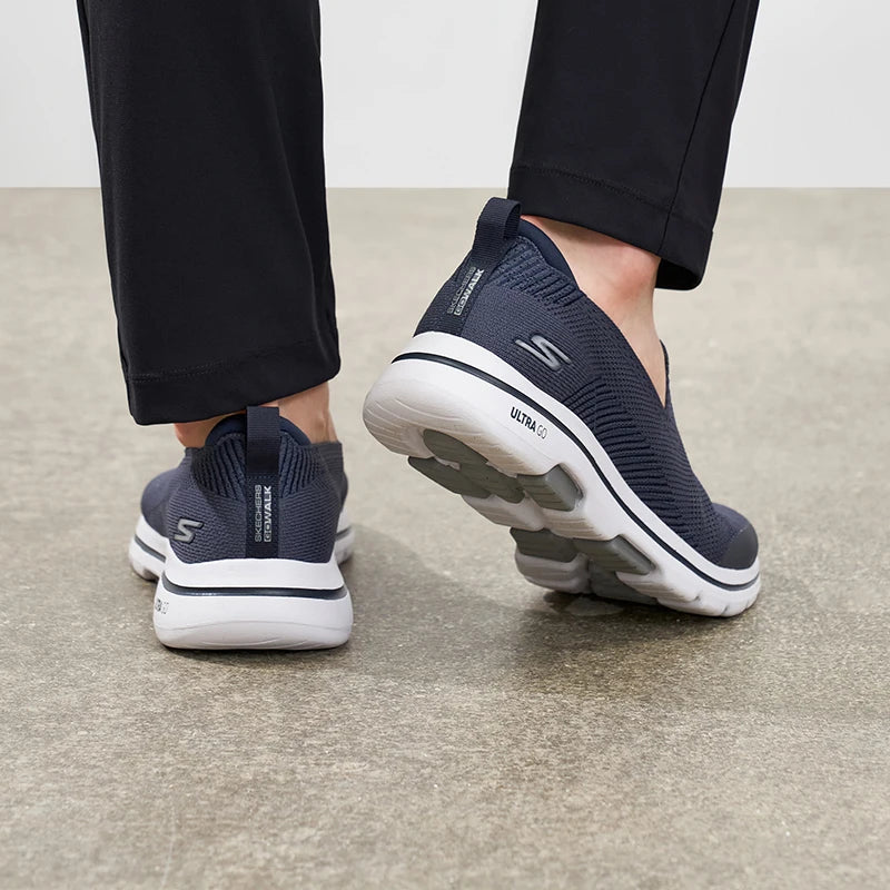 Skechers Men’s GO WALK 5 Slip-On Sneakers