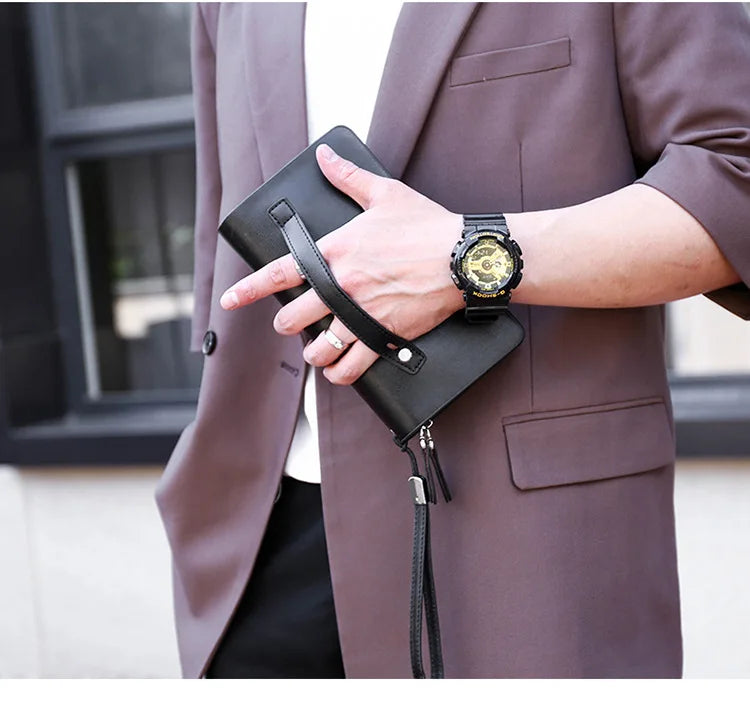 KANGAROO Brand Leather Clutch Wallet